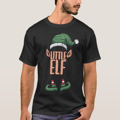 Santa Claus Meme Little Elf Christmas Costume Meme T_Shirt