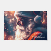 Santa Claus Merry Christmas Doormat (Front)