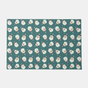 Santa Claus Merry Christmas Doormat