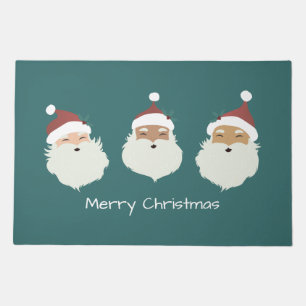 Santa Claus Merry Christmas Doormat