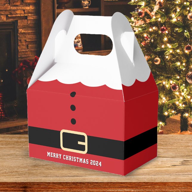 Santa Claus Merry Christmas Favor Boxes (Santa Claus Merry Christmas Favor Boxes
)