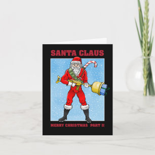 Santa Claus Merry Christmas Part 2 Christmas Card