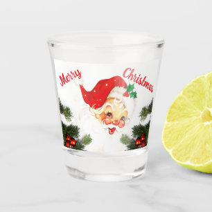 Santa Claus Merry Christmas Party Shot glass