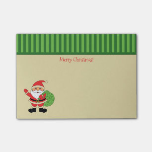 Santa Claus Merry Christmas Post-it Notes