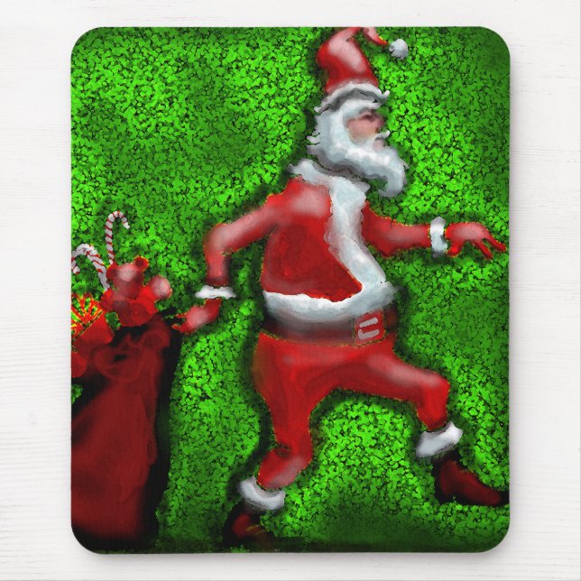 Santa Claus Mouse Pad (Front)