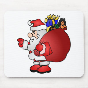 SANTA CLAUS MOUSE PAD