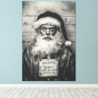Santa Claus Mugshot: Naughty List Gone Wrong