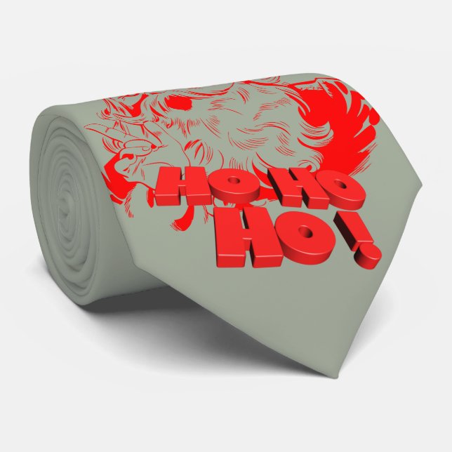 Santa Claus Neck Tie (Rolled)