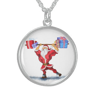 Santa Claus Necklace Funny