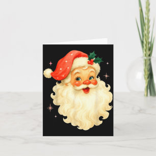 Santa Claus Nk Christmas Face Old Xmas Vintage Nk Card