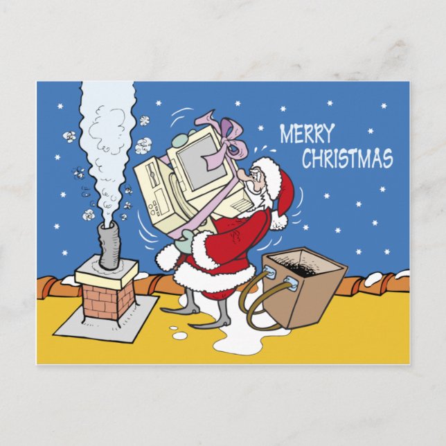 Santa Claus no. 05 Holiday Postcard (Front)