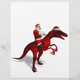 Santa Claus On Dino