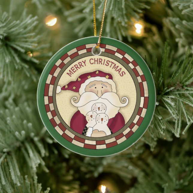 Santa Claus Ornament (Tree)