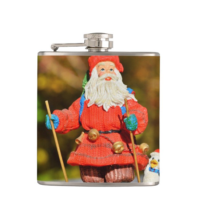 Santa Claus ornament Flask (Front)