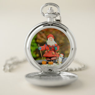 Santa Claus ornament Pocket Watch