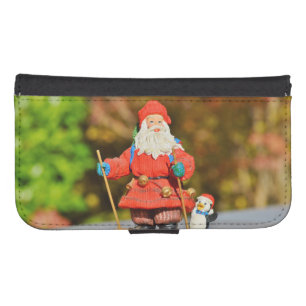 Santa Claus ornament Galaxy S4 Wallet Case