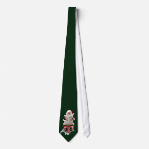 Santa Claus "Party Pooper" Funny Christmas Tie