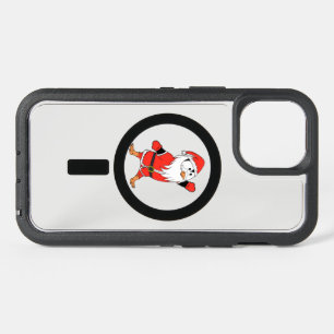 Santa Claus Penguin Ready for Christmas iPhone 15 Case