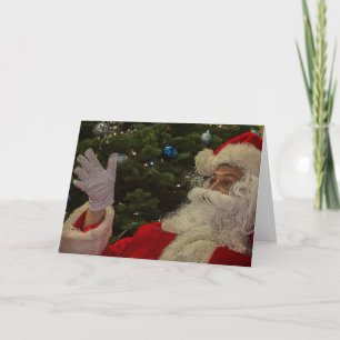 Santa Claus Photo Greeting Card