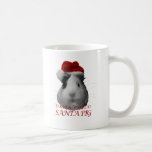 Santa Claus Pig Guinea Pig Christmas Holidays Coffee Mug at Zazzle