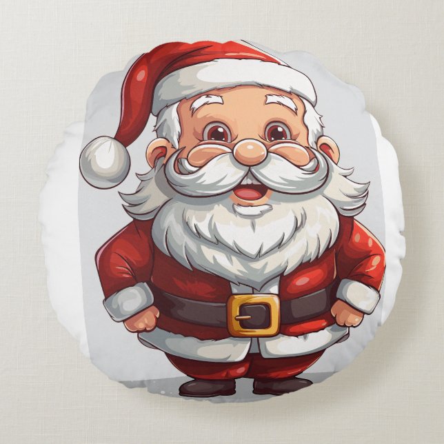 Santa Claus pillow cushion (Front)