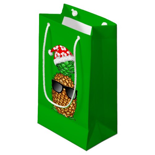 Santa Claus Pineapple Small Gift Bag