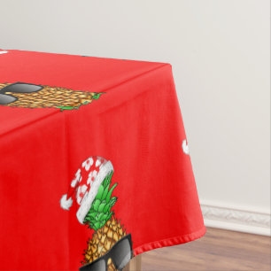 Santa Claus Pineapple Tablecloth