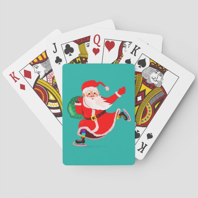 Santa Claus Playing Cards (Back)