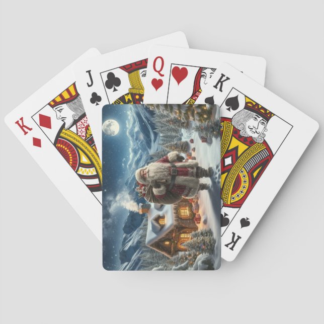 Santa Claus Poker Cards (Back)