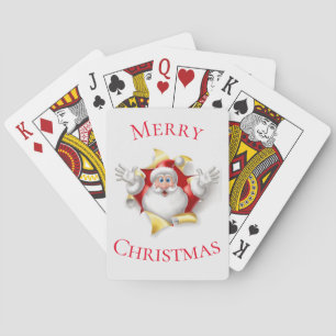 Santa Claus Poker Cards