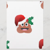 santa claus poop emoji (Front)