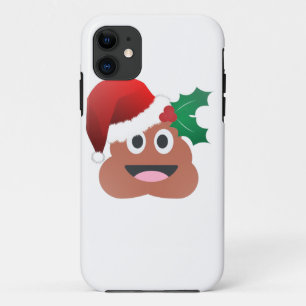santa claus poop emoji iPhone 11 case
