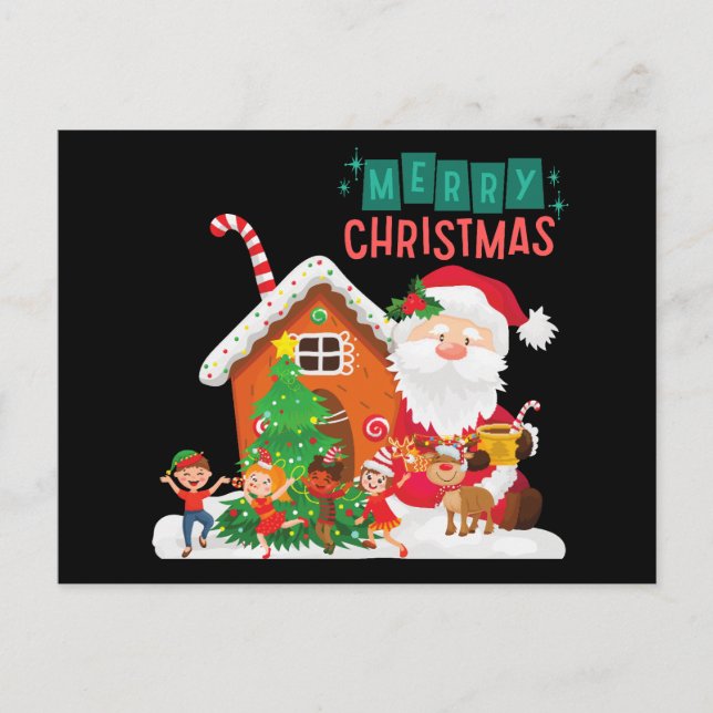 Santa Claus Post Card (Front)