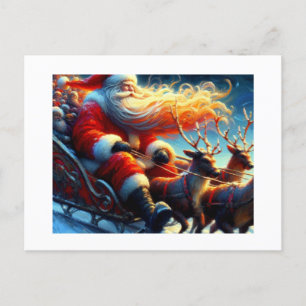 Santa Claus, Postcard