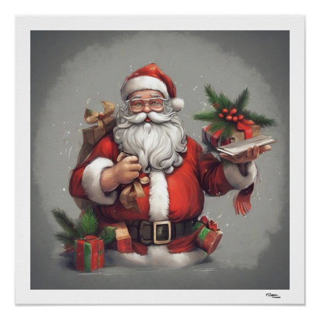 Santa Claus Poster (Front)