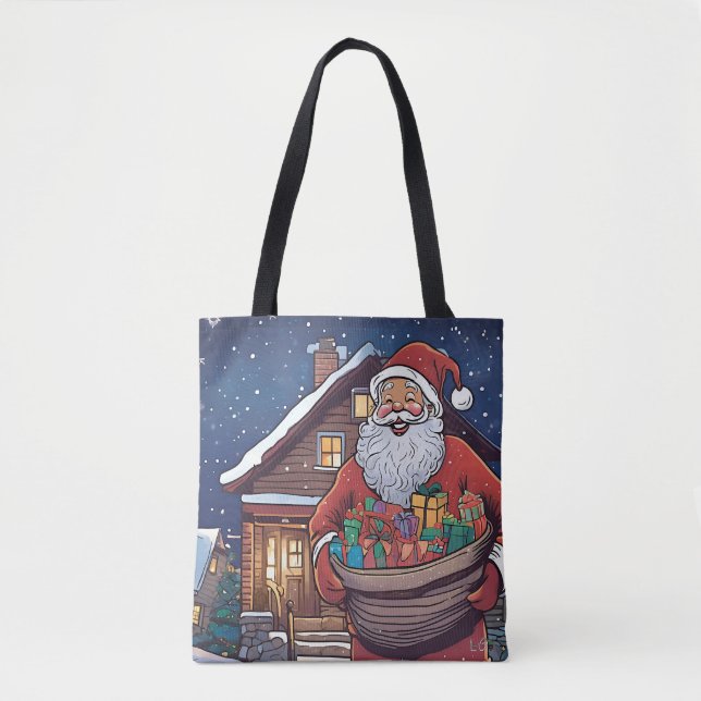 Santa Claus Present Bag | (Front)