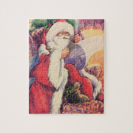 Santa Claus Puzzle | Zazzle