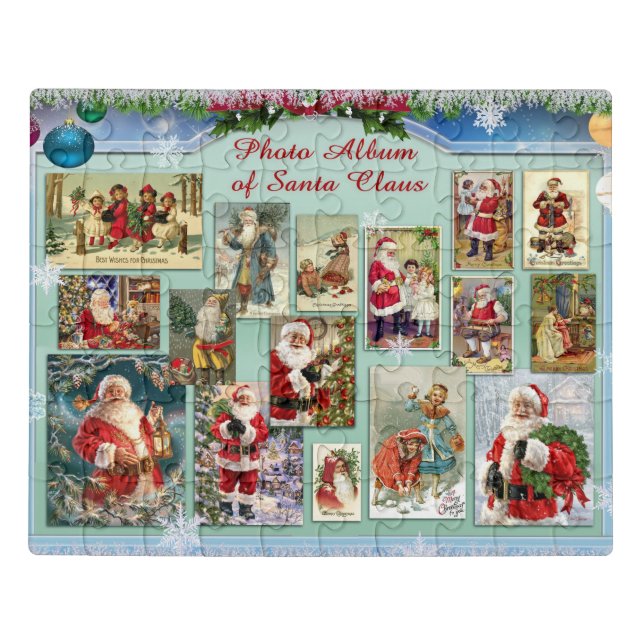 Santa Claus puzzle Christmas puzzle (Puzzle Horizontal)