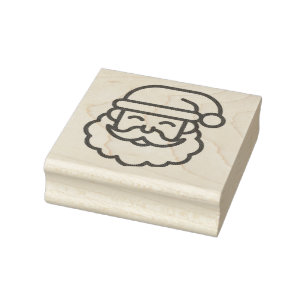 Santa Claus Rubber Stamp