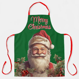 Santa Claus Saint Nicholas Christmas  Apron