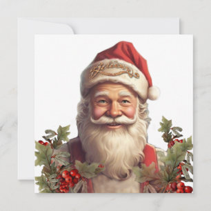 Santa Claus Saint Nicholas Christmas Invitation