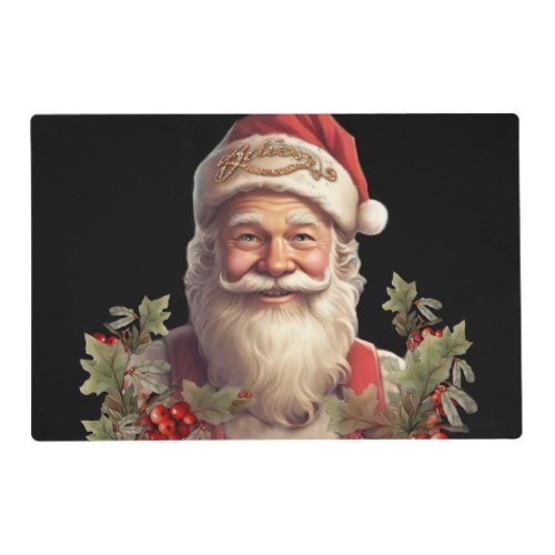 Santa Claus Saint Nicholas Christmas  Placemat