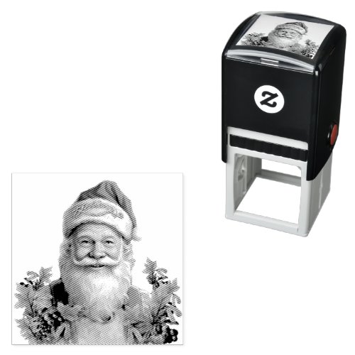 Santa Claus Saint Nicholas Christmas  Self_inking Stamp