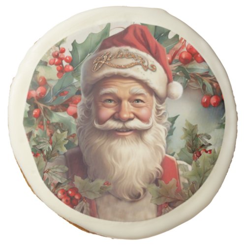 Santa Claus Saint Nicholas Christmas  Sugar Cookie