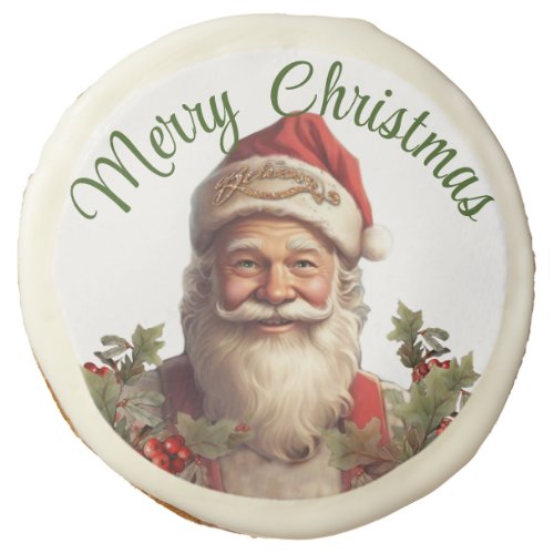 Santa Claus Saint Nicholas Christmas  Sugar Cookie