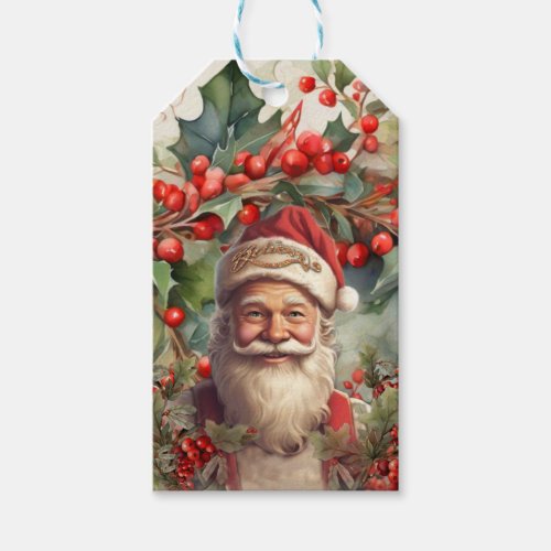 Santa Claus Saint Nicholas  Gift Tags