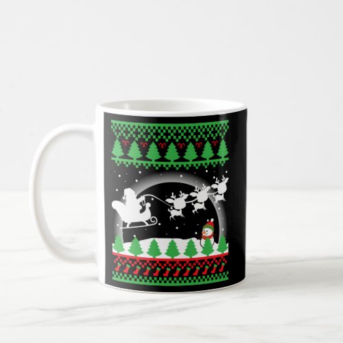 Santa Claus Santa Reindeer Coffee Mug