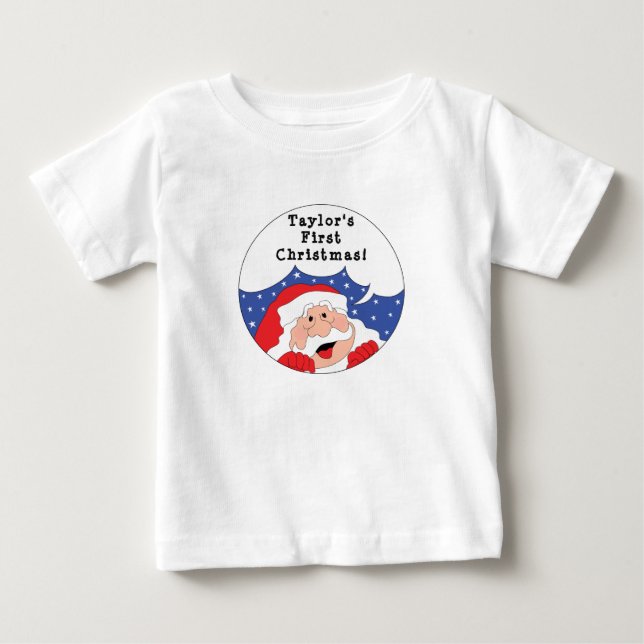 Santa Claus Says Baby T-Shirt (Front)