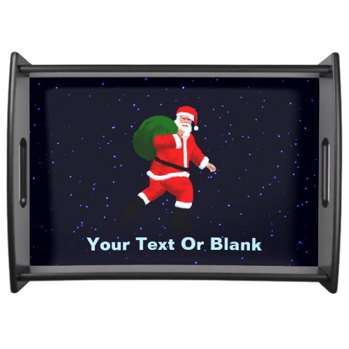 Santa Claus Serving Tray