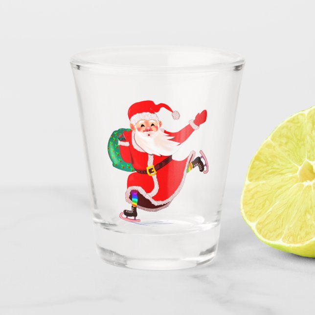 Santa Claus Shot Glass (Front)